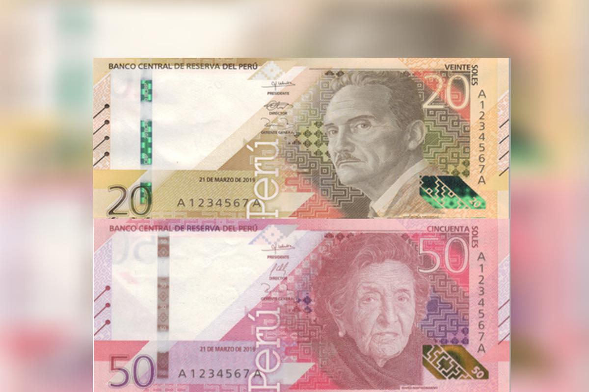 Nuevos billetes de 20 y 50 soles Cómo identificar un billete falso