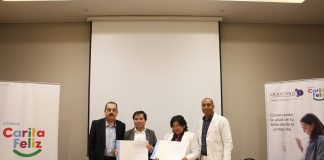 Clínica Carita Feliz firma convenio con el primer Banco Familiar de Células Madre del Perú