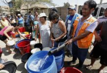 Más de 7000 pobladores de Los Ejidos de Huan exigen no ser relegados en proyecto de agua y alcantarillado